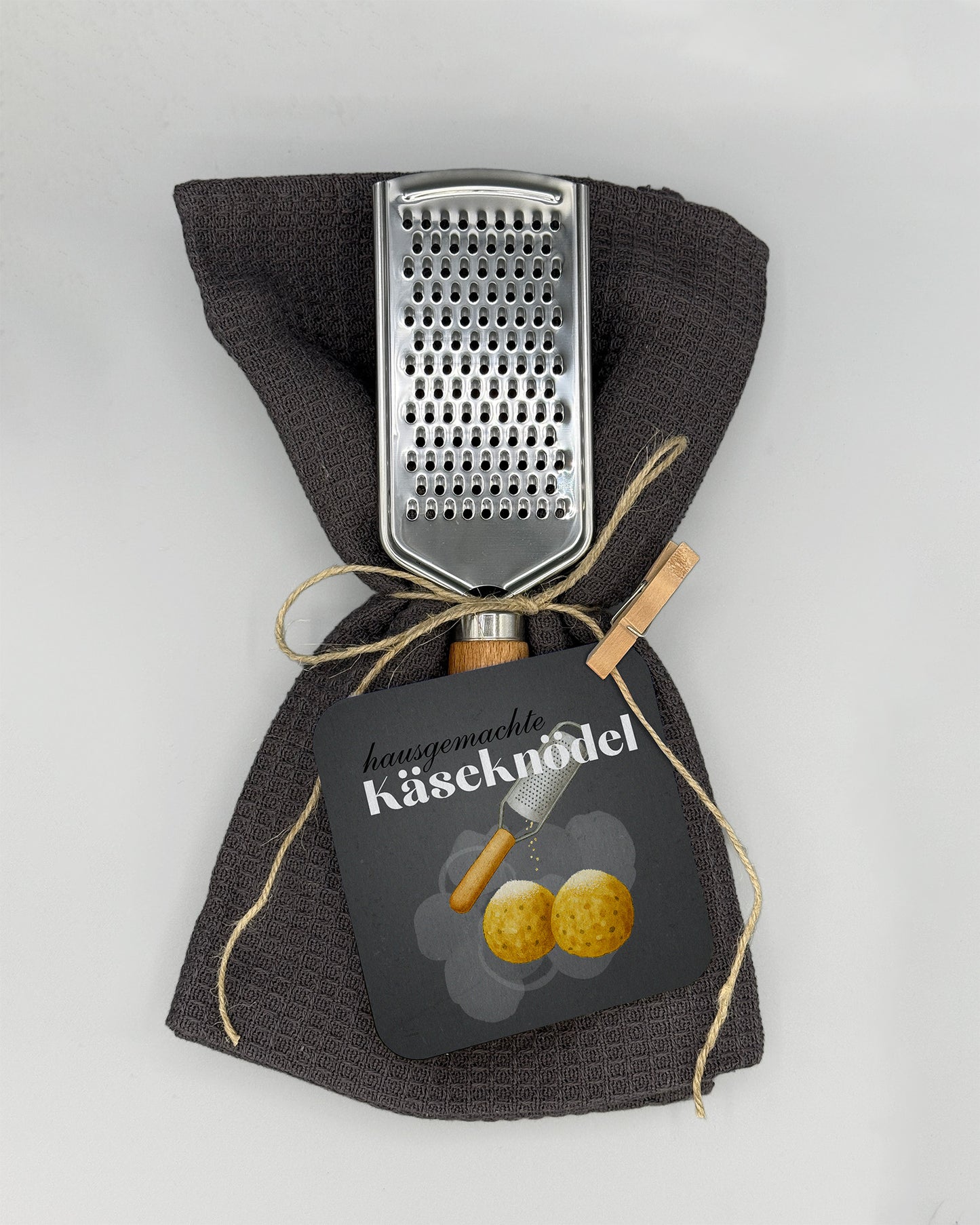 Geschenkset „Hausgemachte Käseknödel“