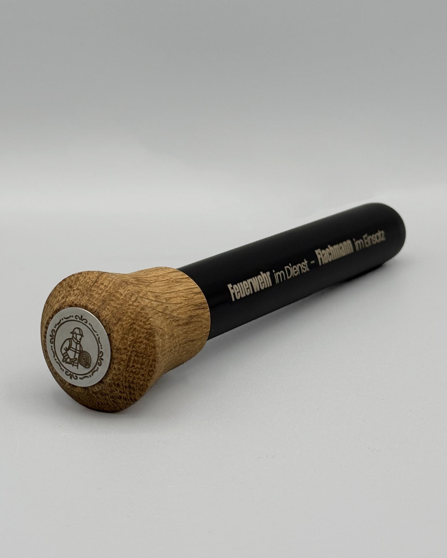 Lederhosenflachmann - Feuerwehr im Dienst Flachmann im Einsatz