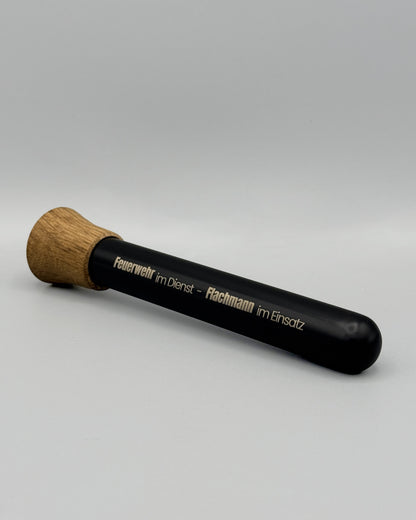 Lederhosenflachmann - Feuerwehr im Dienst Flachmann im Einsatz