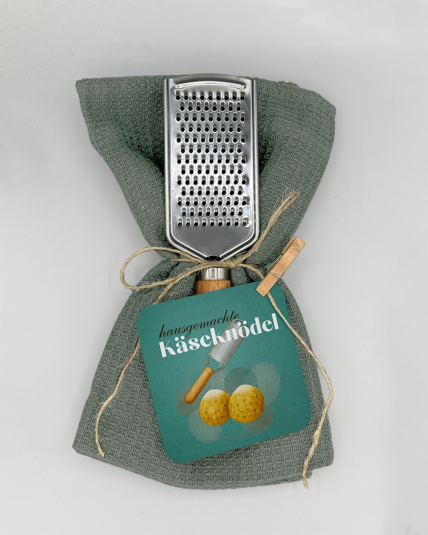 Geschenkset „Hausgemachte Käseknödel“
