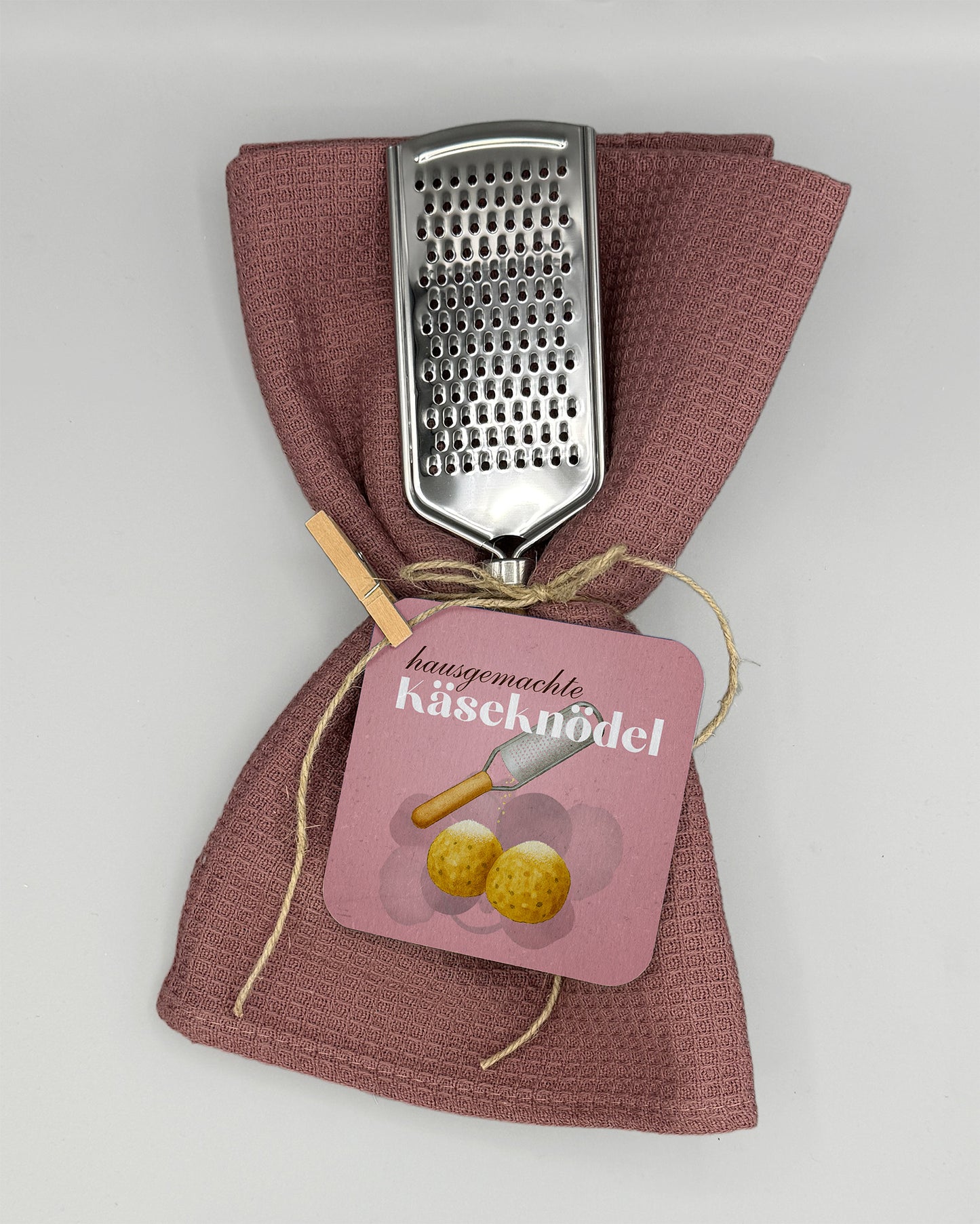 Geschenkset „Hausgemachte Käseknödel“