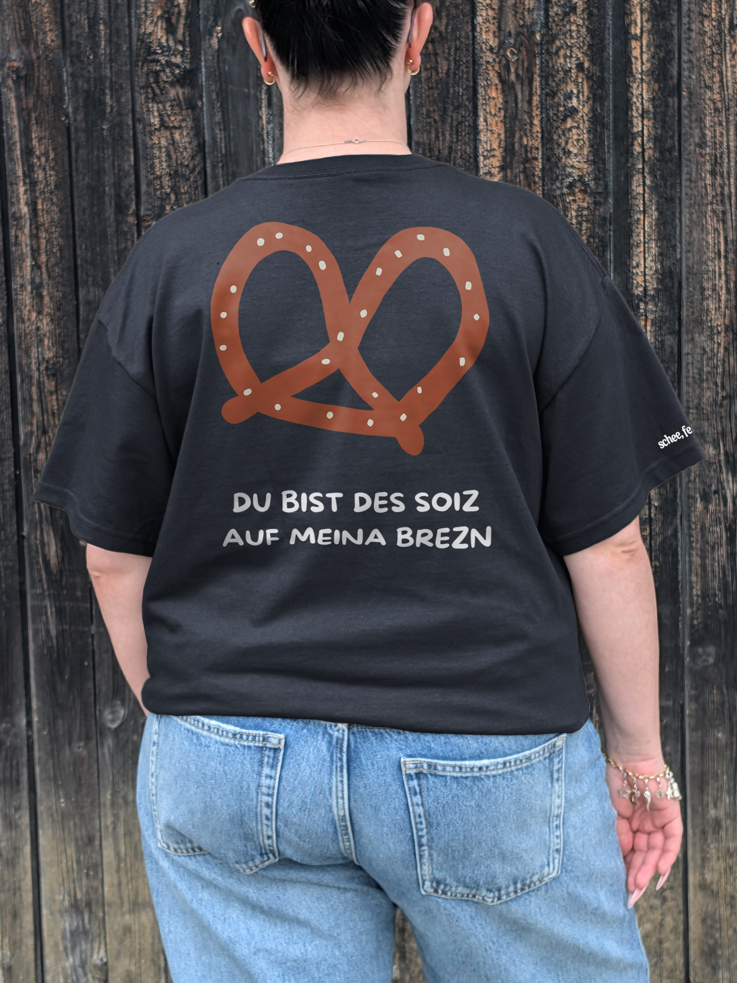 Du bist des Soiz auf meina Brezn